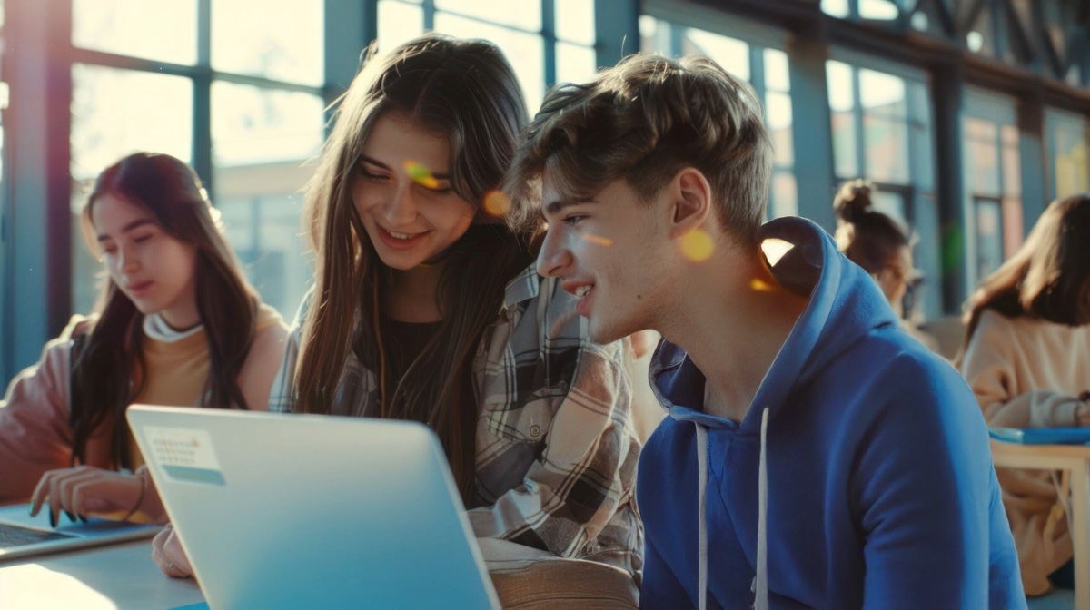 Schülerinnen und Schüler nutzen Adobe Creative Cloud über die Plattform von asknet. Schülerinnen und Schüler nutzen Adobe Creative Cloud über die Plattform von asknet.