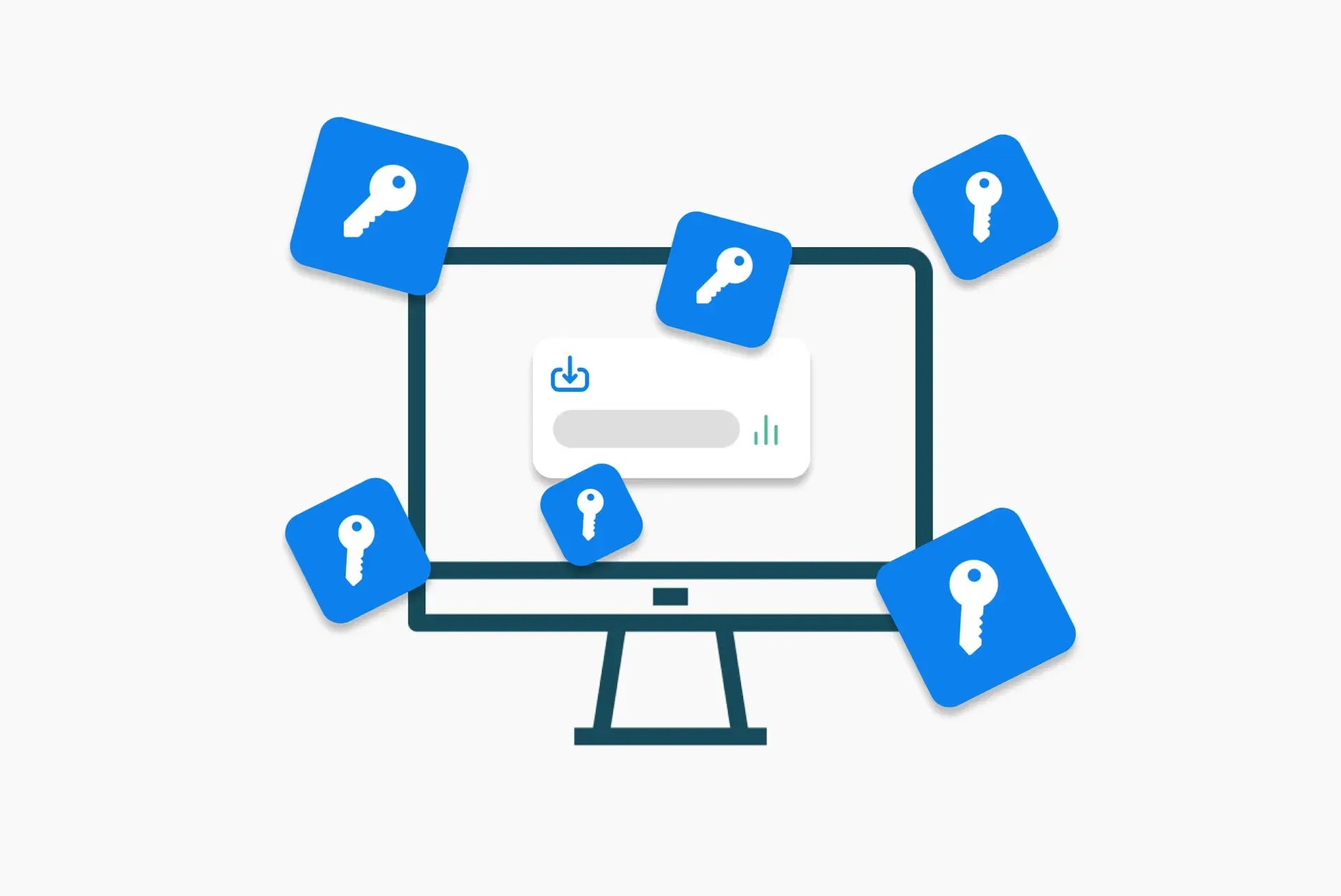 License distribution via public asknet portals
