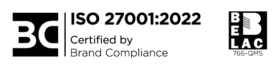 BC Certified logo_ISO 27001-2022 BELAC_ENG zwart BC Certified logo_ISO 27001-2022 BELAC_ENG zwart