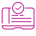 Icon for unburdening with the software platform