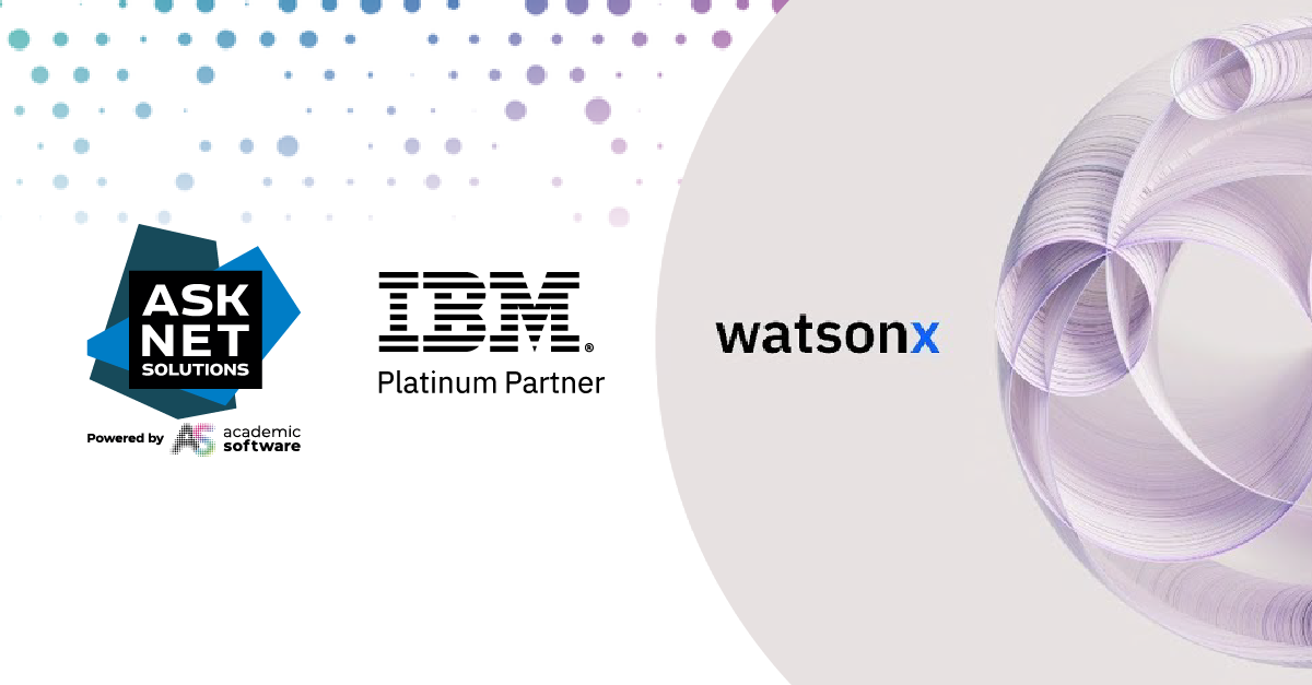 asknet cooperates with IBM watsonx: AI for education